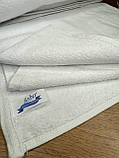 Махровий білий рушник готельного типу 100*150 см Febo Туреччина, фото 2