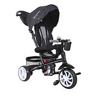 Велосипед-коляска детский трехколесный беговел Lorelli (Bertoni) Rocket Black черный