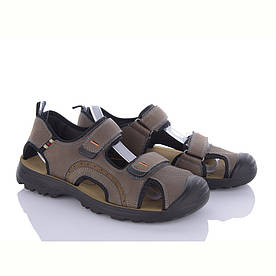 Сандалі чоловічі Paliament на піні коричневі