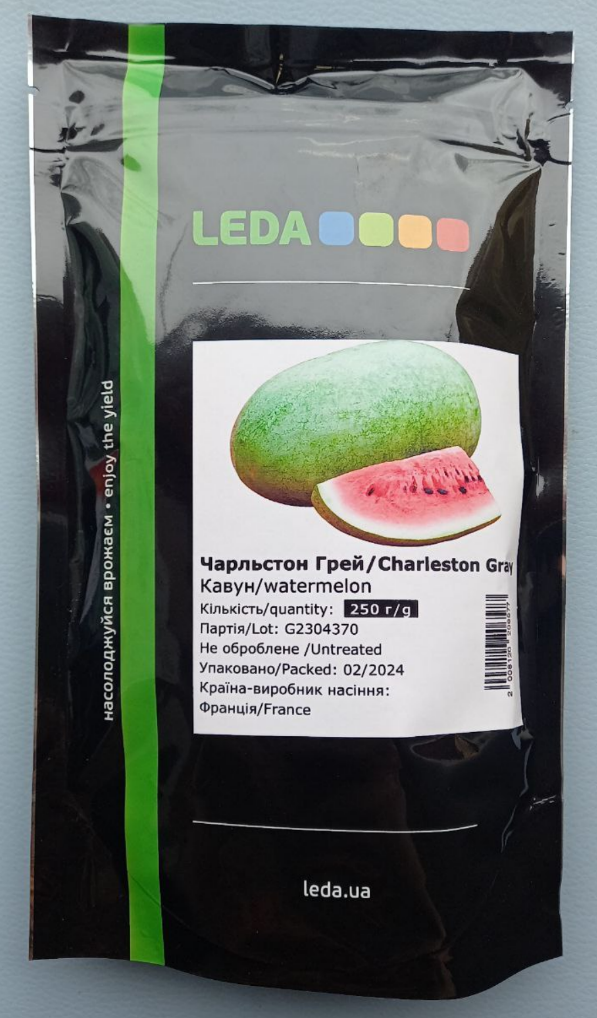 Кавун Чарльстон Грей, кавун 250 г (Leda)