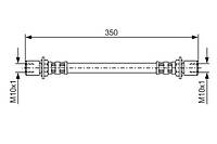 Тормозной шланг BOSCH 1987476552