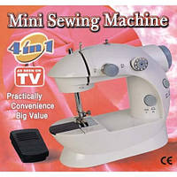 Швейная машинка Fhsm 201 с адаптером, портативная швейная машинка, мини швейная машинка! Мега цена