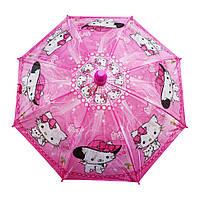 Детский зонтик SY-18 трость, 75 см (Hello Kitty-1)