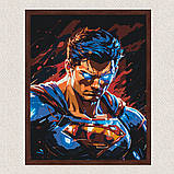 Картина за номерами Герої кіно. Супермен 40*50 см Орігамі LW 3316, фото 9