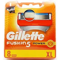 Картриджи для бритья Gillette Fusion Power, 8 шт