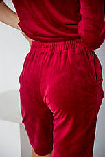 Велюрова піжама футболка і шорти р.S,M,L,XL, фото 6