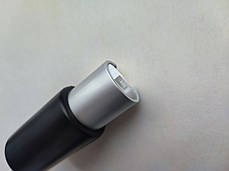 50мл/24мм чорний флакон Поліетилен HDPE з сріблястим диск-топ 24/410 з ковпачком, закруткою для рідин, сипких матерії, фото 2