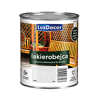 Лаковая морилка для дерева в цвете Luxdecor Белый, 0.75 (2128624024)