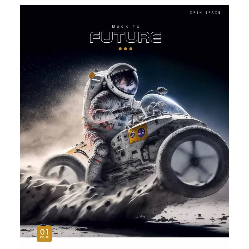 Зошит загальний "Open space" 048-3259K-3 в клітинку на 48 аркушів