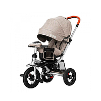 Триколісний велосипед "TRAVEL" Tilly T-387/1 Бежевий льон