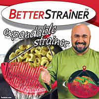 Универсальный друшлаг - накладка для слива воды BETTER STRAINER | сито | ситечко! Мега цена