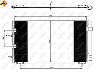 Конденсатор, система кондиционирования воздуха NRF 35609