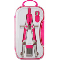 Циркуль Cool For School Radius с запасными грифелями и чинкой, розовый (CF81439) - Топ Продаж!