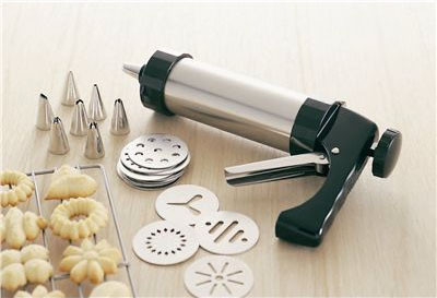 Кондитерский шприц для выпечки cookie press & icing set, Кондитерский пресс с насадками, Набор для кондитера!! - фото 3 - id-p2128793148