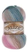 Нитки та пряжа для в'язання ANGORA GOLD BATIK Ангора Голд Батік від ALIZE Алізе № 2970