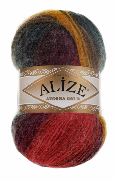 Нитки та пряжа для в'язання ANGORA GOLD BATIK Ангора Голд Батік від ALIZE Алізе № 3368