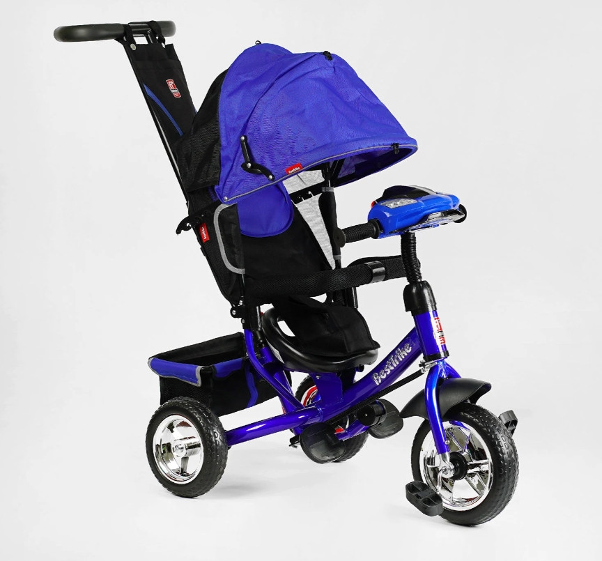Велосипед триколісний з батьківською ручкою Best Trike, фото 1