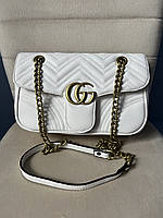 Gucci marmont (white) 27x16x7