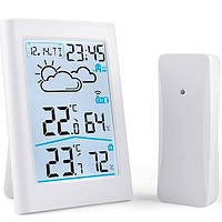 Термогигрометр, Цифровой беспроводной термометр, Гигрометр внешней температуры, Высокая точность,
