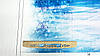 Тканина стрейч-кулір купонований колір молочний "Зимовий пейзаж" (купон = 65 см), фото 5