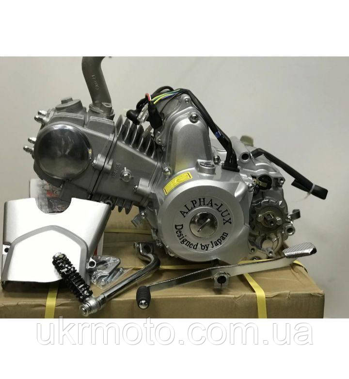 Мотор 125 куб мопед Альфа Дельта механіка, фото 1