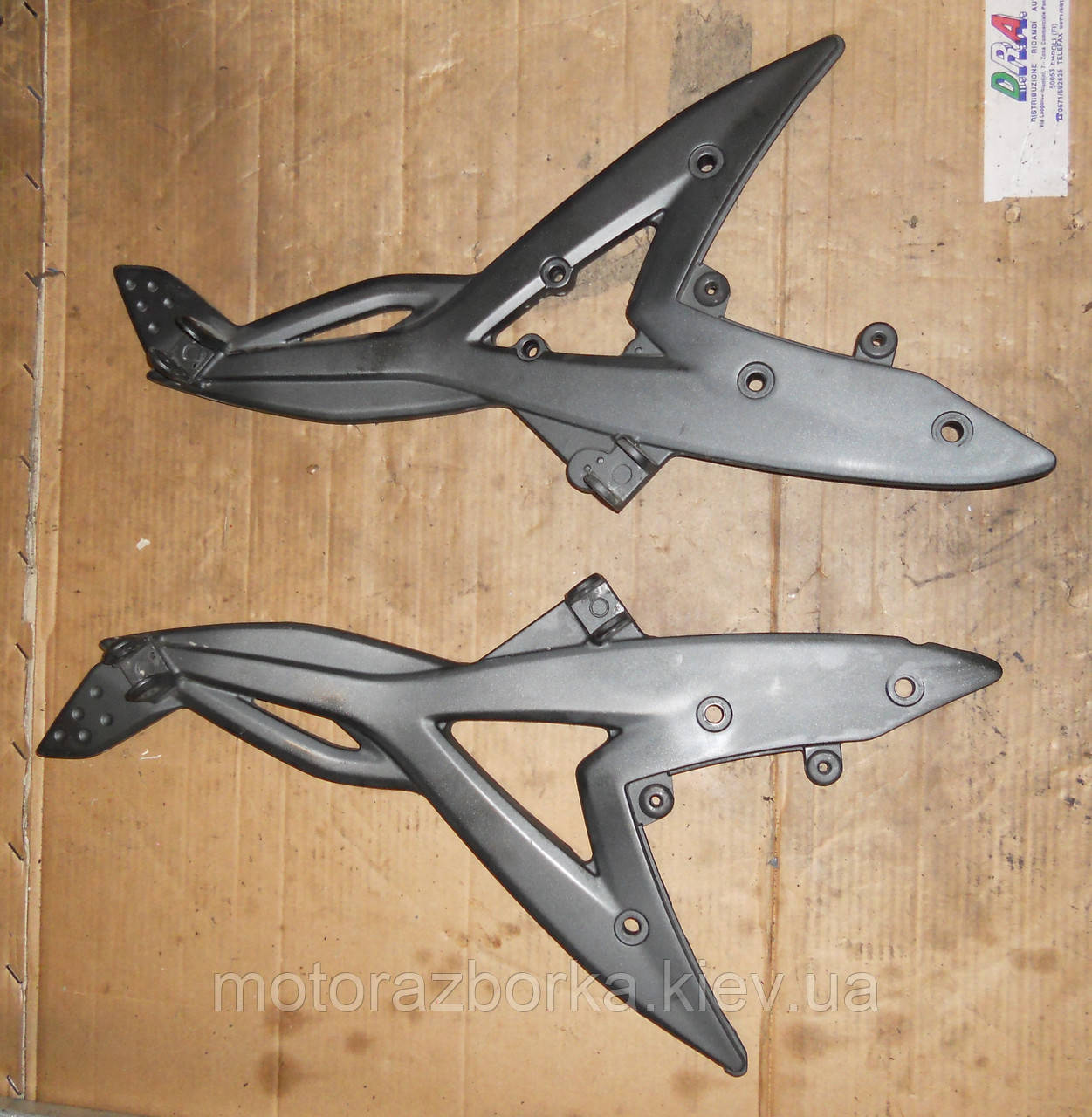 Кріплення підніжок Kawasaki ER6, фото 1