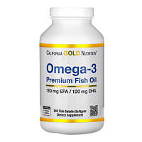 California Gold Nutrition Omega-3 240 капс DS