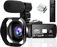 Видеокамера 4K Video Camera Ultra HD Camcorder 48.0 MP