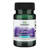 Swanson Zinc Chelate 30 mg 90 капс DS