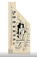 Термометр для сауны классический спиртовой Виктер-5 (Украина)