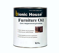 Масло для мебели с твердым воском Furniture Oil 2,8л Бесцветный (2128670330)