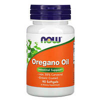 NOW Oregano Oil 90 капсул DS