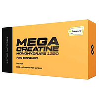 SCITEC Mega Creatine Creapure 120 капсул, Без смаку DS