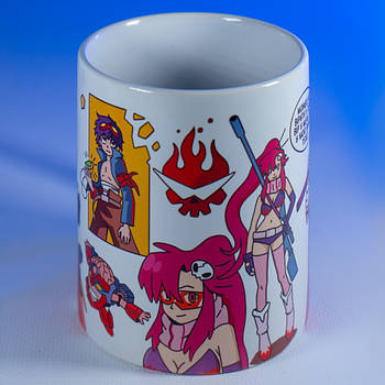 Кружка BRB - Gurren Lagann