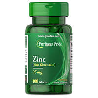 Puritanapos;s Pride Zinc 25 mg 100 таб. DS