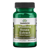 Swanson Rhodiola Rosea Extract 60 капсул DS