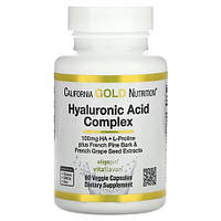 California Gold Nutrition Hyaluronic Acid Complex 60 капсул DS