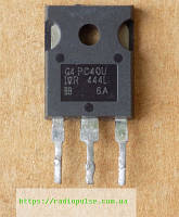 IGBT-транзистор IRG4PC40U ( G4PC40U ) оригінал демонтаж, TO247