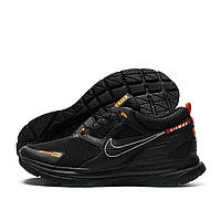 Чоловічі спортивні кросівки Nike, чоловічі літні кросівки для бігу, чоловічі чорні кросівки сітка Найк