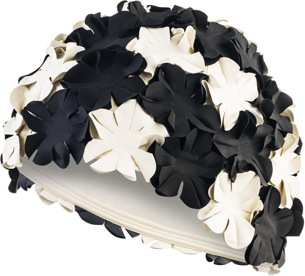 Шапочка для плавання Aqua Speed Bloom 5706 (105-04) Black/White, фото 1