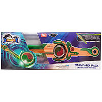 Ігровий набір із дзиґою Інфініті A01-A04 ручна запускалка, дзиґа Зелений