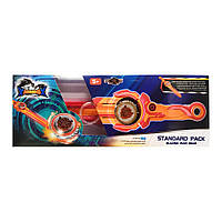 Ігровий набір із дзиґою Інфініті A01-A04 ручна запускалка, дзиґа Червоний