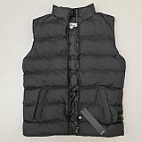 Мужская жилетка Stone Island Жилет чорний Турция, фото 3