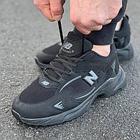 Чоловічі кросівки new balance 725 чорні кросівки замша-нейлон Кросівки nb чоловічі 725 New balance-комфорт