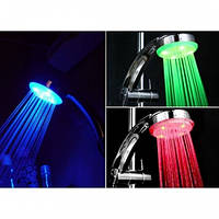 Світлодіодна насадка на душ LED SHOWER 3 colour! Salee