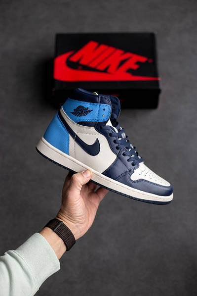 Jordan retro 1 obsidian hot sale