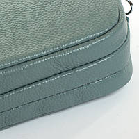 Жіноча шкіряна сумка клатч 60061blue. Купити жіночі сумки гуртом і в роздріб із натуральної шкіри в Україні, фото 5