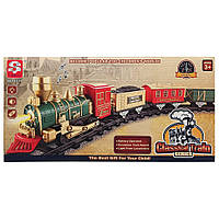 Ігровий набір "Залізниця" 3117ABC 3 вагони, світло, звук