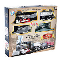 Ігровий набір "Залізниця" YY-522, 2 вагони, світло, звук