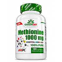 Аминокислота Amix Nutrition GreenDay L-Methionine 1000 mg, 120 капсул DS